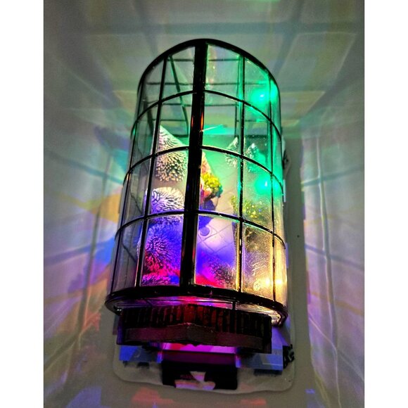 Lighted Christmas Village Greenhouse Holiday Xmas Collectible Building - Picture 10 of 16